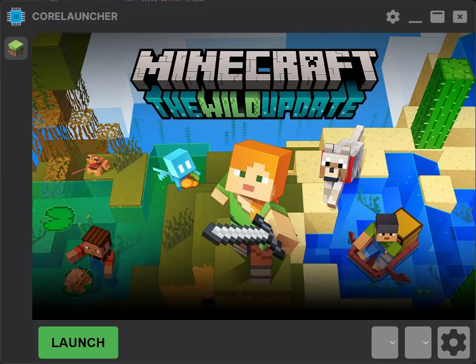 CoreLauncher screenshot